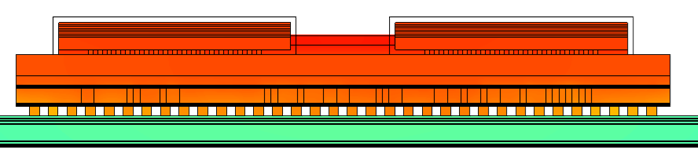 図18 表面温度分布（側面）