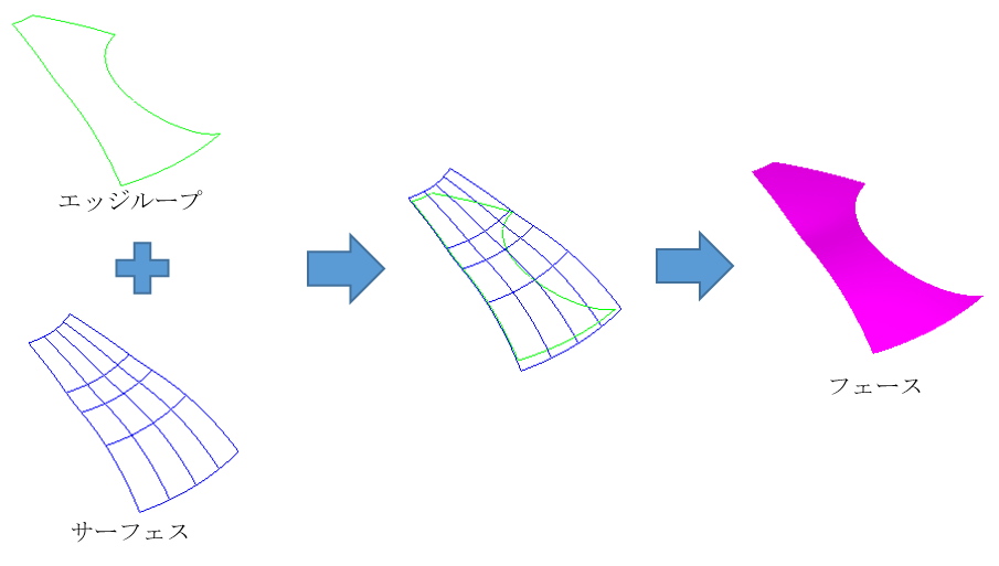 フェースの構成