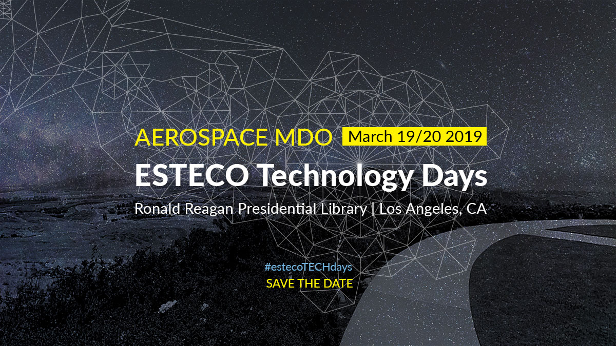 ESTECO Technology Days focus on Aerospace MDO