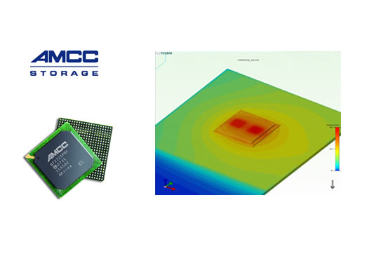 Flip-Chip IC パッケージの詳細熱解析