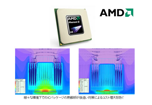 新ICパッケージの開発にSimcenter Flothermを利用