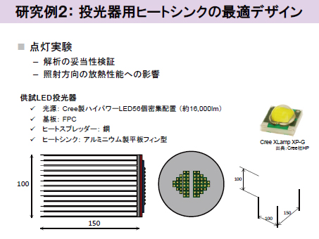 図9 解析の妥当性検証と照射方向による放熱性能への影響検証