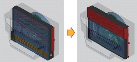 図4 従来仕様からSLIM cool仕様への改修