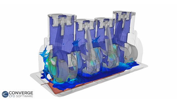 クランクケース内オイル流動（1）