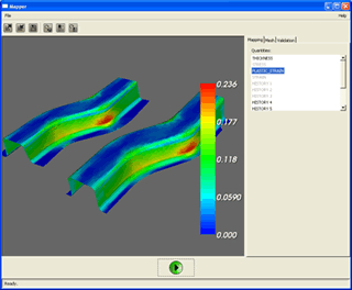 MpCCI Mapper操作画面