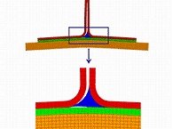 VCCTを使用したTジョイントのはく離のモデリング