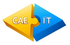 CAE技術とIT技術の融合の図