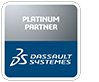Dassault Systèmesプラチナパートナーロゴ